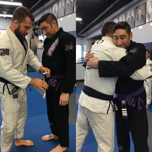 Purple belt · January 31, 2017 · Promoted by Charles Nunley