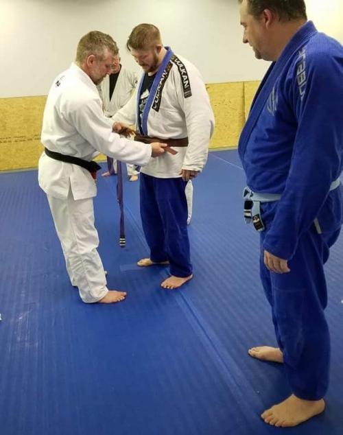 Brown belt · February 18, 2020 · Promoted by Brian Jones