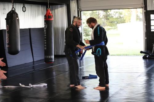 Blue belt · August 14, 2019 · Promoted by Justin Labenne