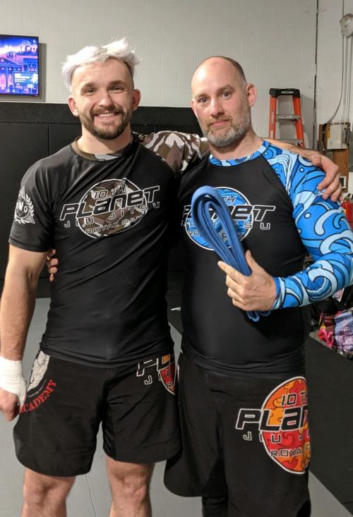 Blue belt · December 7, 2019 · Promoted by Peter Di
