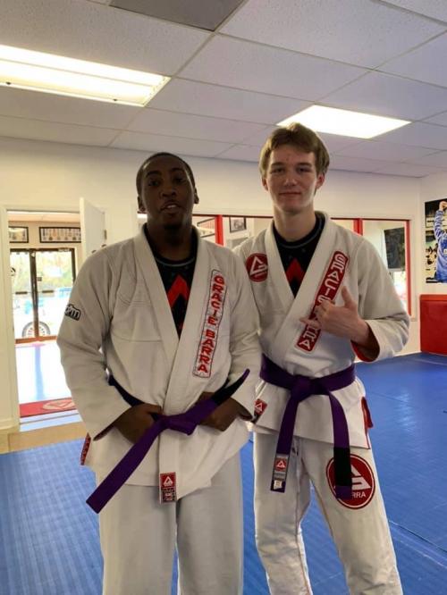 Purple belt · November 30, 2019 · Promoted by Joshua Bowlin