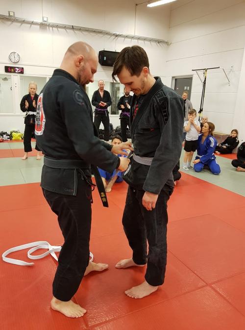 Blue belt · November 24, 2019 · Promoted by Paul Persson