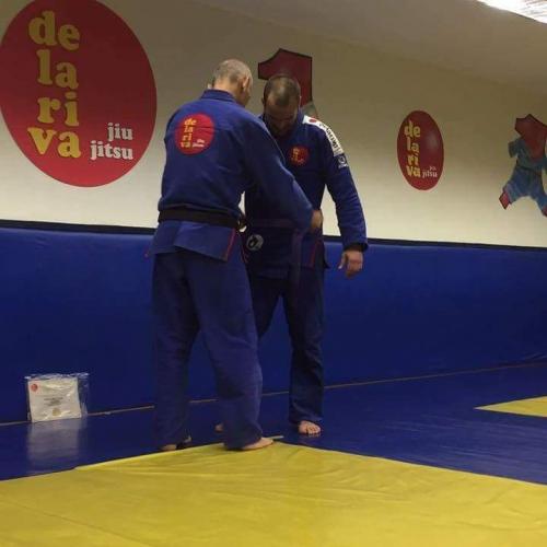 Promotion Purplebelt Master De La Riva
