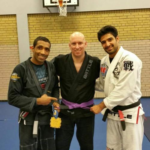 Purple belt · October 24, 2015 · Promoted by Gabriel Rainho