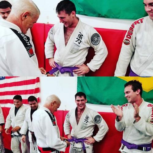 Purple belt · January 13, 2017 · Promoted by Fabio Santos