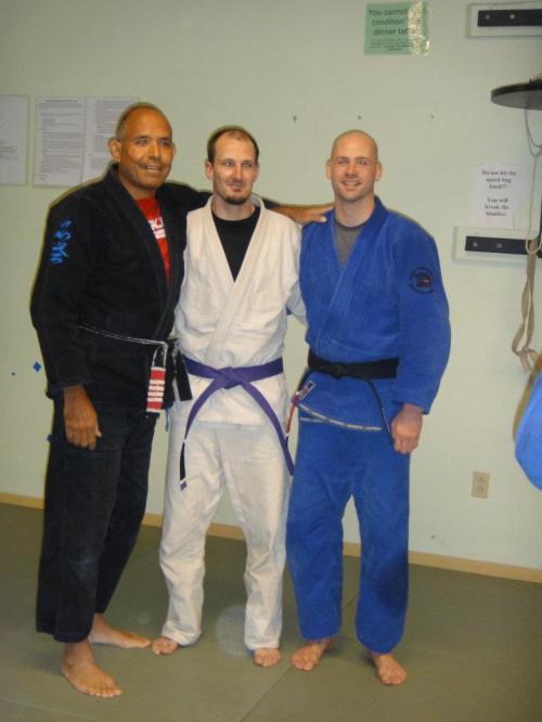 Purple belt · November 5, 2011 · Promoted by Roy Harris