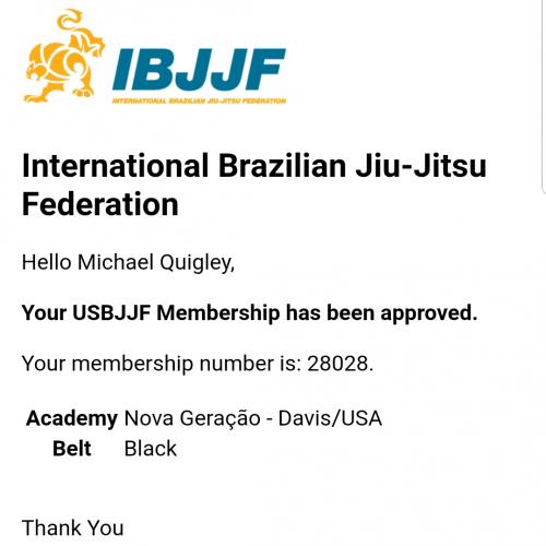 Black belt · October 28, 2018 · Promoted by Francisco Albuquerque