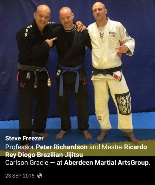 Blue belt · October 11, 2017 · Promoted by Rey Diogo