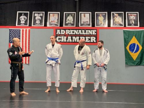 Blue belt · July 15, 2018 · Promoted by Danny Richards