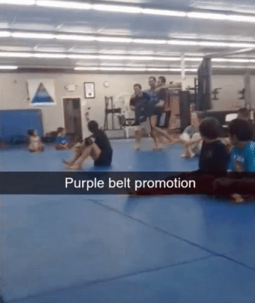 Purple belt · June 22, 2018 · Promoted by Jerry Roeder: Black belt 5th Degree