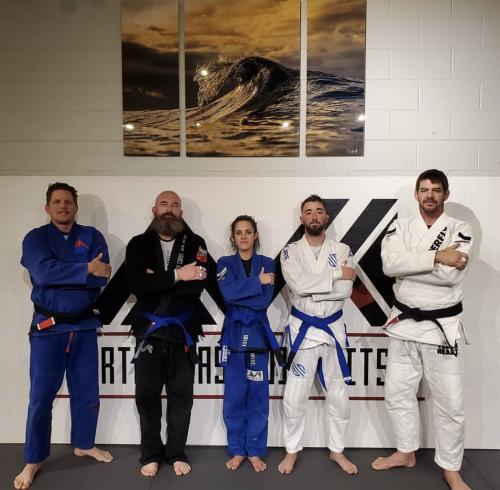 Blue belt · December 16, 2019 · Promoted by Jake Mapes