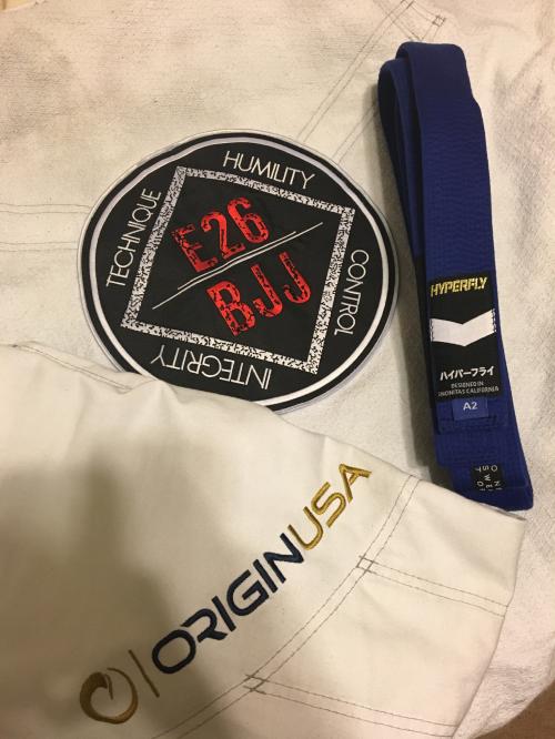 Blue belt · October 9, 2018 · Promoted by Kurtis Frasier