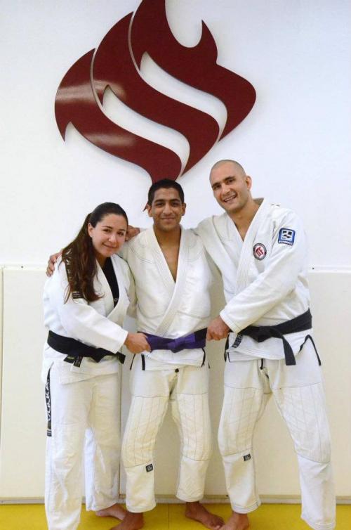 Purple belt · June 27, 2012 · Promoted by Cadu Francis