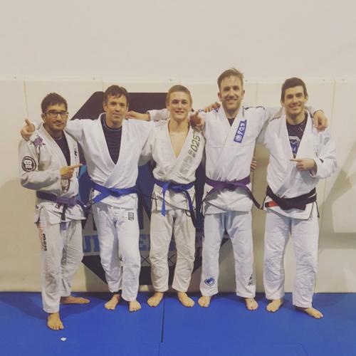 Purple belt · April 3, 2017 · Promoted by Tim Blanchard