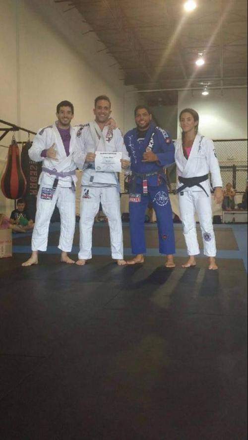Blue belt · August 14, 2014 · Promoted by Andre Galvao