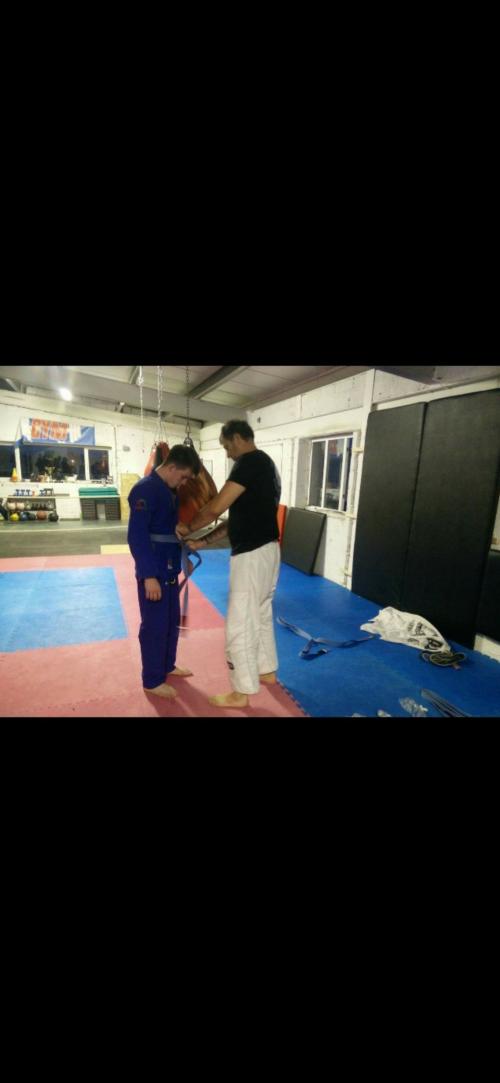 Blue belt · August 16, 2016 · Promoted by Matt Thornton
