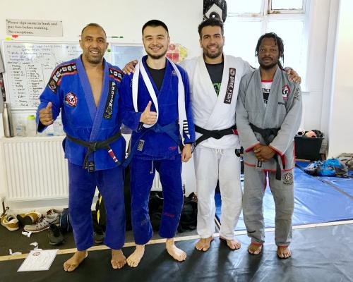 Blue belt · July 29, 2018 · Promoted by Mahboob Alam