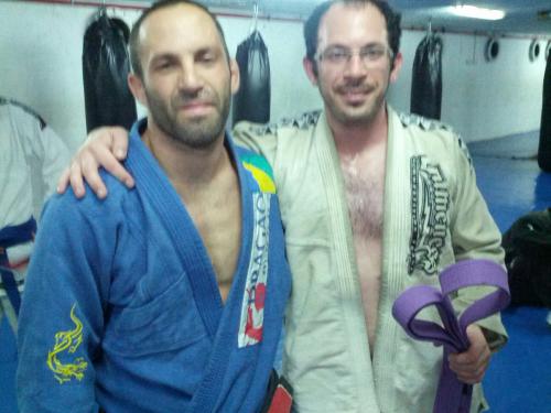 Purple belt · October 16, 2012 · Promoted by Roy Neeman