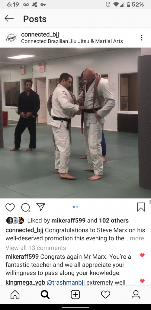Black belt · November 25, 2019 · Promoted by Connected BJJ