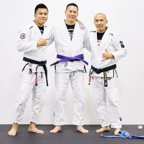 Purple belt · September 22, 2018 · Promoted by Randy Chung