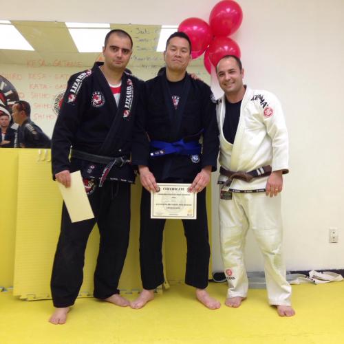 Blue belt · December 2, 2014 · Promoted by Fransisco Azevedo aka Chico
