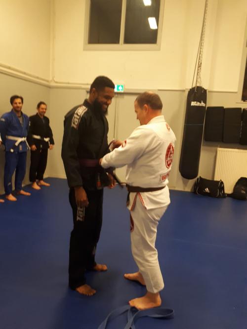 Purple belt · January 3, 2019 · Promoted by Charly Baarda