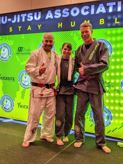 Purple belt · March 14, 2020 · Promoted by Carlos Machado