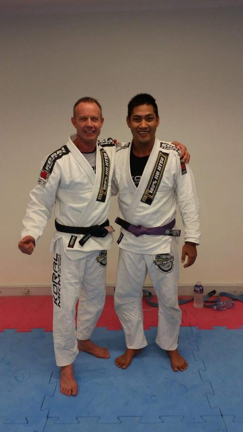 Purple belt · September 25, 2014 · Promoted by Peter de Been