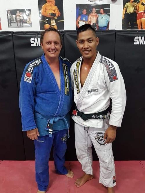 Blue belt · June 19, 2017 · Promoted by Panuwat Chep Krummel