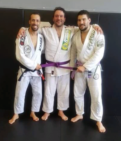 Purple belt · January 17, 2018 · Promoted by Sergio Calderon Gonzalez