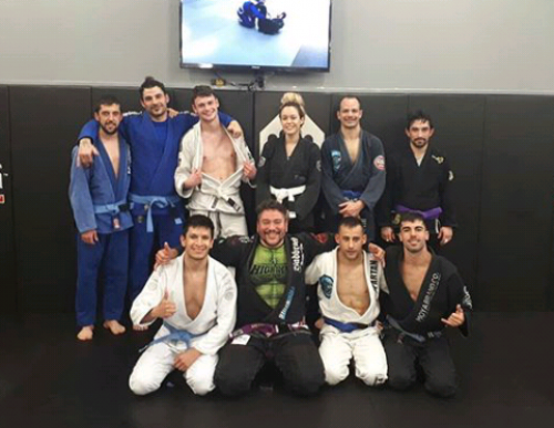 Purple belt · January 17, 2018 · Promoted by Sergio Calderon Gonzalez