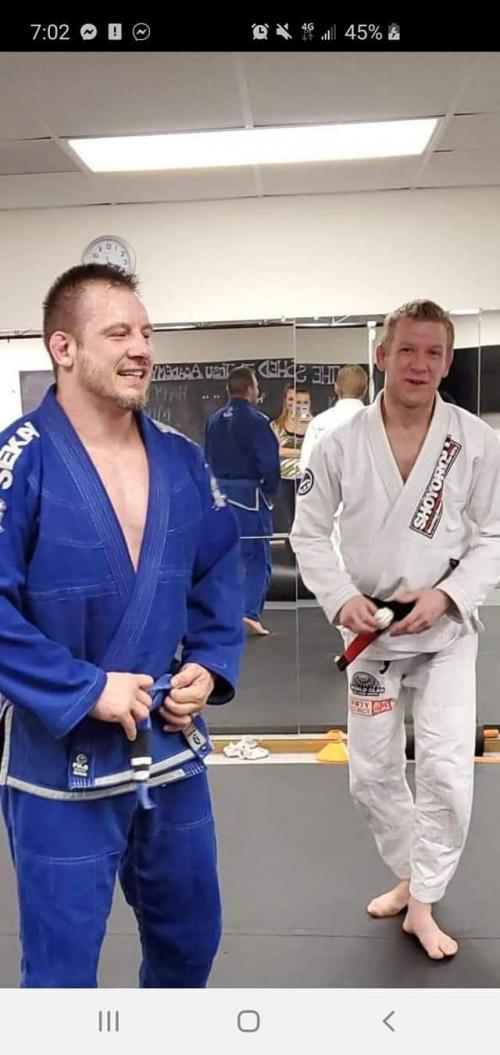 Blue belt · September 16, 2018 · Promoted by Royce GrCie