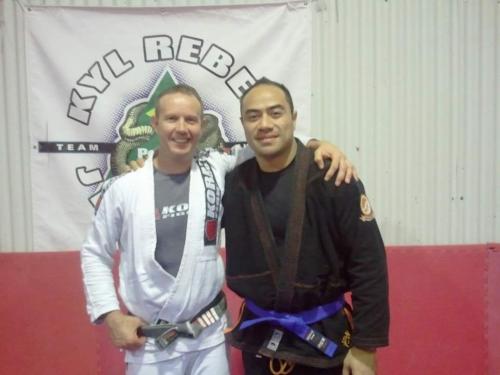 Blue belt · June 5, 2011 · Promoted by Peter De Been