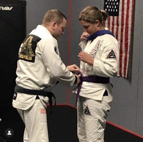 Purple belt · January 6, 2019 · Promoted by Mark Reding