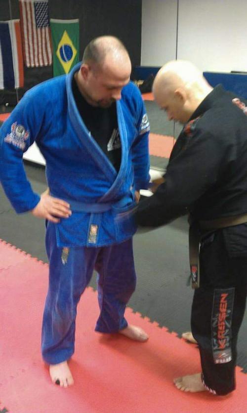 Blue belt · April 6, 2013 · Promoted by Ray Kellison