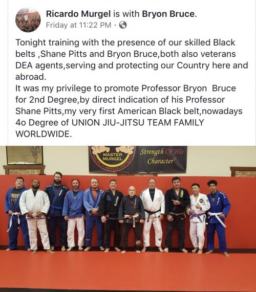 Black belt 2nd degree · August 3, 2019 · Promoted by Shane Pitts