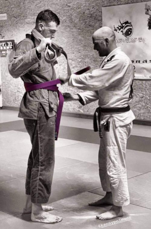 Purple belt · January 30, 2020 · Promoted by Kenny Polmans