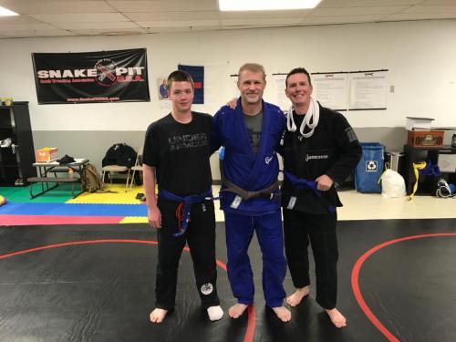 Blue belt · January 12, 2018 · Promoted by Kevin Outten