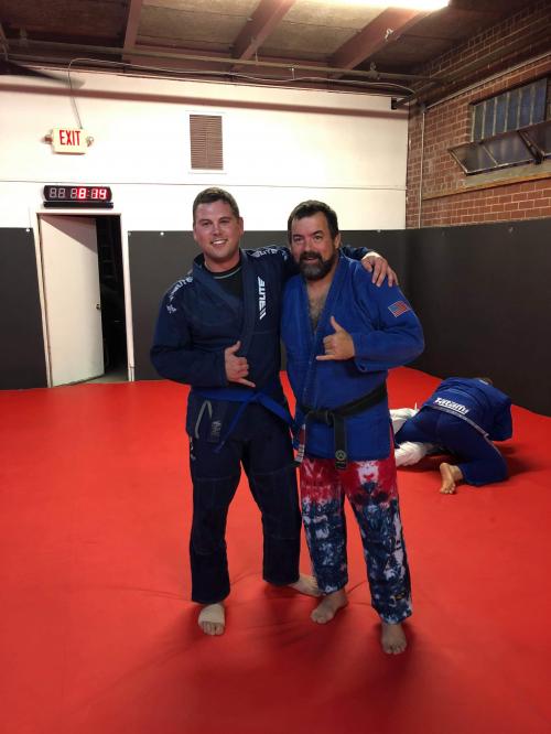 Blue belt · April 22, 2019 · Promoted by Scott Devine
