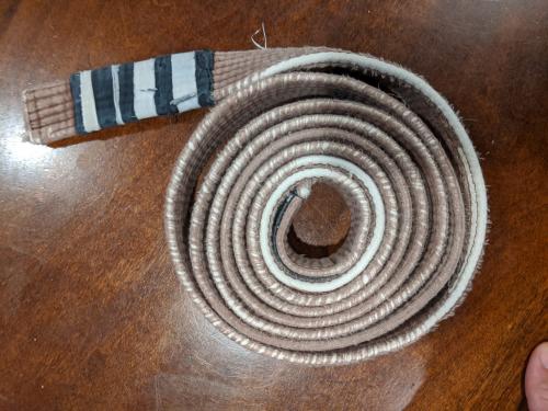 Brown belt · November 11, 2014 · Promoted by Gene Dunn