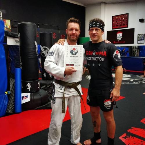 Brown belt · January 25, 2019 · Promoted by Igor Breakenback