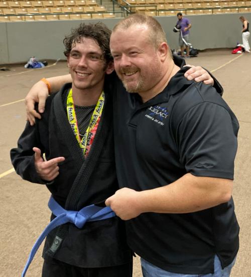 Blue belt · October 26, 2019 · Promoted by Paul Byars