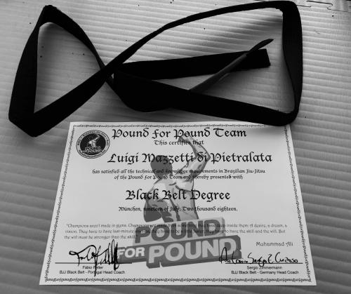 Black belt · July 26, 2018 · Promoted by Sergio Zimmermann