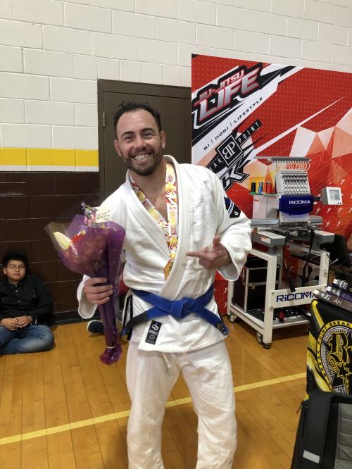 Blue belt · February 25, 2020 · Promoted by Fabio Santos