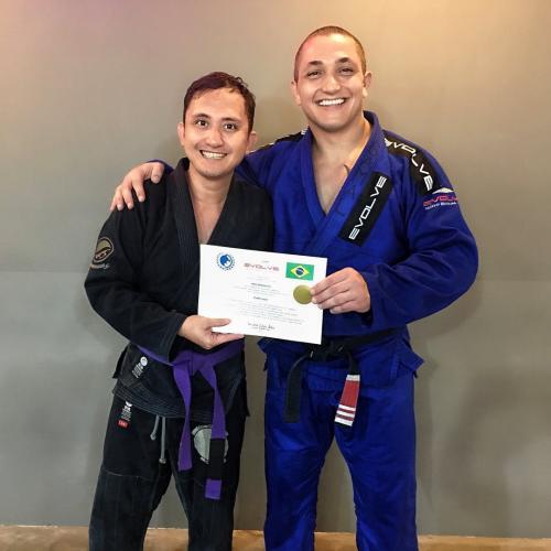 Purple belt · December 3, 2017 · Promoted by Leandro Brodinho Issa