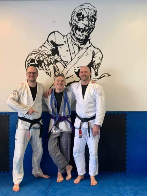 Purple belt · February 15, 2020 · Promoted by Michael Rooney