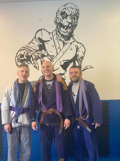 Purple belt · February 15, 2020 · Promoted by Michael Rooney