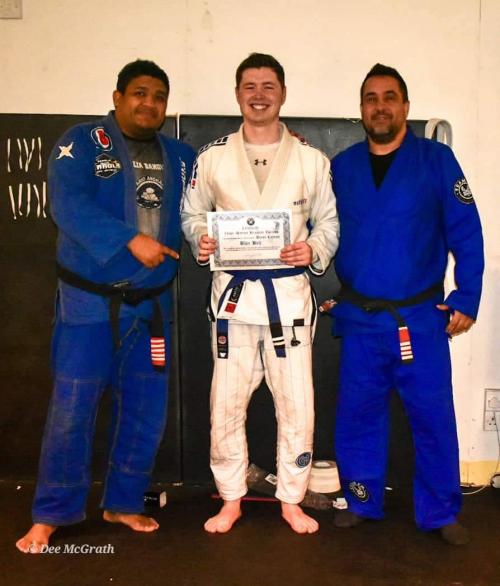 Blue belt · July 9, 2018 · Promoted by Luis Felipe Martin