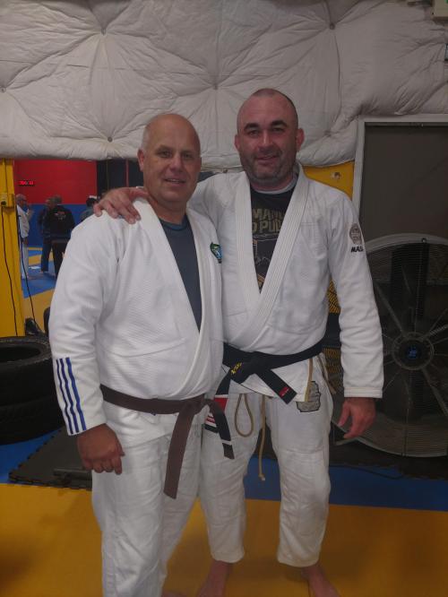 Brown belt · December 15, 2017 · Promoted by Hans Thompson