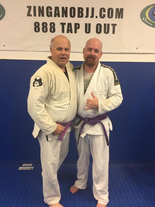 Purple belt · August 16, 2014 · Promoted by Hans Thompson